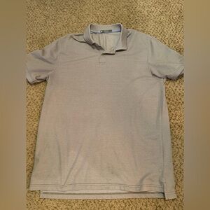 Classic Men's Polo Shirt in Light Gray